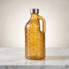 3 Crystal Glass Water Jug with Handle