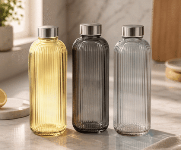 39 Crystal Glass Water Bottle 1000ML
