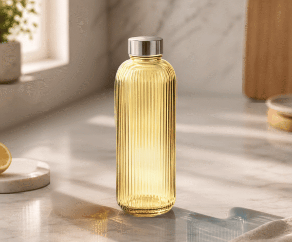 40 Crystal Glass Water Bottle 1000ML